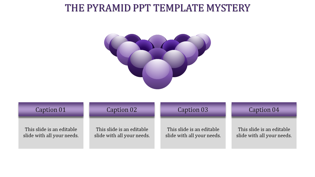 Buy Highest Quality Predesigned Pyramid PPT Template